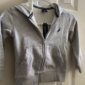 Nautica Kids Light Gray Hoodie